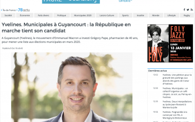 Yvelines. Municipales à Guyancourt : la République en marche tient son candidat – L’actu